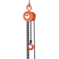 CM Industries – Palans à chaîne manuelle, 20 pi, 4000 lb. (2 tonnes) (2233)-Capacité : 4000 lb (2 tonnes)