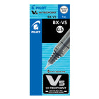 Pilot – Stylos à bille roulante Hi-Tecpoint V5 – 0.5 mm - Noir – Paquet de 12  -Technologie novatrice d'encre liquide pour une écriture très lisse