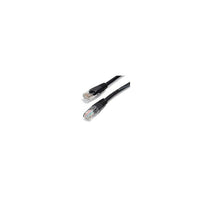 StarTech  Câble de raccordement moulé M45PATCH15BK Cat 5e, 15 pi, noir-Doté d’un connecteur mâle RJ-45 aux deux extrémités pour faciliter la connectivité