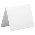 JAM Paper - Cartes pliantes vierges - format A6 - 4-5/8 po x 6-1/4 po - panneau vélin blanc brillant - paquet de 25-Couleur : Vélin blanc brillant
