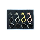 Orange River - Ouvre-porte sans contact multifonction, couleurs variés, paq./4-Le stylet noir fonctionne sur les écrans tactiles, les pavés numériques et les téléphones mobiles