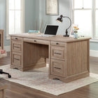 Sauder - La Collection Rollingwood Bureau Ministre - Finition Brushed Oak-Finition Brushed Oak, Bois d'ingenierie
