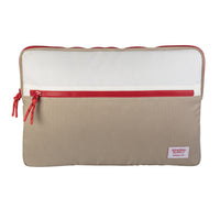 General Supply Goods + Co - Housse pour ordinateur portable 15" en polyester recyclé, Tan-Tissu en polyester recyclé