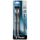 Pilot - Stylos à bille roulante Hi-Tecpoint Grip V5 – noir – paquet de 2-La prise caoutchoutée permet un contrôle d'écriture en tout confort