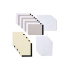 Cricut - Joy echantillon d'insert de cartes , Neutres-Dimensions : cartes 10,8 cm x 14 cm, inserts 10,2 cm x 13,3 cm, enveloppes 11,1 cm x 14,6 cm