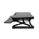 TygerClaw – Poste travail ergonomique assis-debout (TYDS13015)-La suspension pneumatique offre un support fluide et égal pour n’importe quelle hauteur que vous voulez