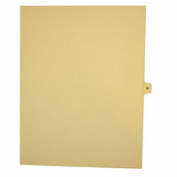 Mark Maker – Onglets séparateurs juridiques beiges, 1/15 onglets, format lettre, sans trous, lettre W, 25/paquet-Onglets séparateurs beiges, 1/15 onglets