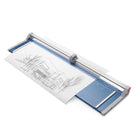 Dahle – Coupe-papier rotatif professionnel 558 de 51 1/8 po-Serrage automatique garantissant une fixation optimale du matériau à couper