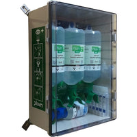 Plum – Douche oculaire pour industrie lourde, rinçage ininterrompu de 15 minutes-Douche oculaire pour industrie lourde, rinçage ininterrompu de 15 minutes