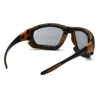 Carhartt – Lunettes de protection Cartage, gris, antibuée, 6/paquet-Verres en polycarbonate résistant aux égratignures avec monture noire/brune/camouflage