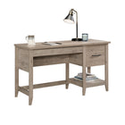 Sauder 52"W La Collection Summit Station Bureau - Finition Laurel Oak-  Le tiroir à fichiers peut contenir des fichiers de format Lettre pour rester organisé