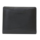 AshlinMD – Porte-documents à fermeture éclair AFONSO, pochette pour téléphone intelligent et 2 passants à stylos, noir-Pochettes à fermeture éclair dans le porte-documents.