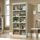 Sauder Barrister Lane Bibliothèque haute - 8 tablettes - 75.04" H - Finition White Plank (423671)-75.04"H x 35.55"W x 13.5"D