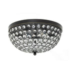 Designs élégants 2 Lumière cristal Elipse Plafonnier encastré, bronze de restauration (FM1000-RBZ)-Bijoutez votre maison avec ce magnifique plafonnier Elipse à deux (2) lumières en cristal. Il est doté d'une magnifique finition Restauration Bronze et d'un abat-jour en cristal. Ce design fabuleusement chic fera l'envie de tous vos amis !  Nous pensons que l'éclairage est comme un bijou pour votre maison. Nos produits contribueront à mettre en valeur votre pièce avec élégance et sophistication.