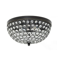 Designs élégants 2 Lumière cristal Elipse Plafonnier encastré, bronze de restauration (FM1000-RBZ)-Bijoutez votre maison avec ce magnifique plafonnier Elipse à deux (2) lumières en cristal. Il est doté d'une magnifique finition Restauration Bronze et d'un abat-jour en cristal. Ce design fabuleusement chic fera l'envie de tous vos amis !  Nous pensons que l'éclairage est comme un bijou pour votre maison. Nos produits contribueront à mettre en valeur votre pièce avec élégance et sophistication.
