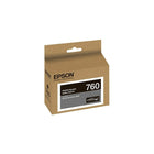 Epson - Cartouche d'encre 760 - Noir photo-Encres Epson UltraChrome HD 9 couleurs pour la clarté, la densité et la vivacité photographiques