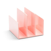 Poppin – Trieuse à ailettes, rosé (104438)-Trieuse avec 4 ailettes