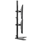 Fellowes - Bras double pour moniteur série Professionnelle (8044001)-Deux bras complètement ajustables pour un confort optimalé. Facile à installer aux endroits ne permettant pas l'utilisation d'une pince.