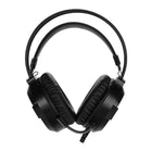 Marvo USB2.0 RGB LED Lighting Surrounding Gaming Headset - Black-Cordon USB