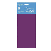 MillBrook Papier de soie, Mauve, 10 feuilles par paquet, caisse de 12 (93014)-Papier de soie