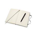 Ensemble de cahiers classiques Moleskine + Go Pen - Grand - Noir - 5 "x 8,25" - Paquet de 2-Décision étroite