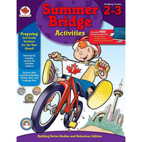 Livre numérique : Summer Bridge Activities - Summer Bridge Activities, 104510-EB, 2e - 3e année-Vous recevrez deux courriels : le premier confirmant la totalité de votre commande et le second comportant un lien de téléchargement. Vous pourrez utiliser le lien de téléchargement immédiatement ou plus tard, comme vous le voulez.