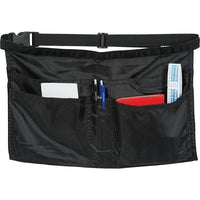Merangue - Tablier pour serveur avec pochettes à usage intensif, noir-6 pochettes polyvalentes pour argent