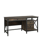 Sauder 427851 La Collection Steel River - Bureau, Finition Carbon Oak-Bureau
