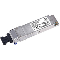 StarTech - Émetteur-récepteur QSFP+ 40GBase-LR4, fibre opt. 40 Gb, Cisco QSFP-40G-LR4, monomode LC 10 km (QSFP40GLR4ST)-Assure des connexions 40 Gigabit Ethernet fiables sur des réseaux compatibles 40GBase-LR4