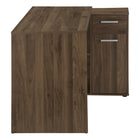 Monarch Specialties - 7348 Bureau 46 po -Noyer Fonce/Cabinet De Rangement-8