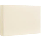 Jam Paper – Cartes vierges 4bar, 3,5 x 4,88 po, ivoire, 50/paquet (175960I)-Dimensions : 3,5 x 4,88 po