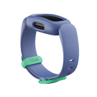 Google - Fitbit Moniteur d'activité Ace 3 - Bleu cosmique/Vert astral-Aidez vos enfants à prendre de bonnes habitudes de sommeil avec le suivi du sommeil, des rappels de l’heure du coucher et des alarmes silencieuses