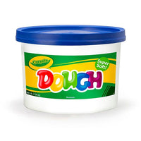 Seau à pâte à modeler Crayola 3 lb. Bleu, paquet de 2-La pâte Crayola est spécialement développée pour l'apprentissage précoce, a une texture douce et des couleurs vives.