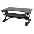 Ergotron - Poste de travail assis-debout WorkFit-TL, noir (33-406-085)-Taille d’écran maximale : 30 po; Poids de charge maximal : 40 lb