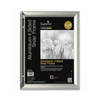 SECO Snap Affiche Cadre Cas, 24 x 36 pouces, Argent-Cadre affiche