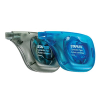 Staples® – Ruban correcteur Sidewinder, paq./2-Embout roulant latéral offrant confort et contôle