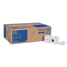 Tork - Advanced Rouleau de papier hygiénique à 2 plis - Blanc - Paquet de 48-Rouleaux emballés individuellement pour l'hygiène et la propreté