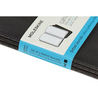 Moleskine – Cahier journal, pointillé, couverture souple avec poche, noir, 3,5 po x 5,5 po-Papier sans acide, couleur ivoire