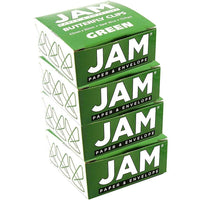 JAM Paper - Trombones croisés, vert, 4 paquets de 15 (332BYGRG)-Trombones croisés verts