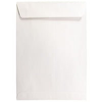 JAM Paper Enveloppes à ouverture au sommet et rabat droit gommé, 7 1/2 x 10 1/2 po, blanches, 1000 par paquet-Blanc