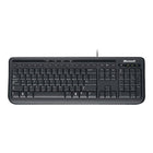 Microsoft - Clavier 600 avec fil, anglais-Le clavier 600 avec fil est recommandé pour les ordinateurs à domicile et les petites entreprises 