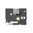 Brother TZeAF131 Ruban sans acide transparent avec texte noir pour étiqueteuses P-touch, 12 mm-Ruban sans acide transparent avec texte noir de 12 mm pour étiqueteuses P-touch de Brother