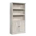 Sauder Miscellaneous Storage Bibliothèque avec portes - 5 tablettes - 69.76" H - Finition White Plank (426420)-Le Standard - Finition White Plank - Bois D'ingénierie