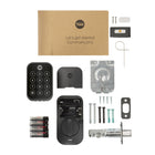 Yale - 450 Assure Lock 2 Touch avec Wi-Fi - Sans clé - Suède noir-Recevez des notifications d'application en temps réel lorsque quelqu'un déverrouille ou verrouille votre porte