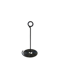 Porte-cartes à base spiralée, 5po, noir-1
