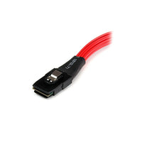 StarTech  Câble inversé SFF-8087 vers 4 SATA 50 cm-Connectez une face arrière Mini SAS à un contrôleur RAID ou une carte mère SAS/SATA