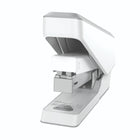 Agrafeuse antimicrobienne Fellowes LX840 EasyPress demi-bande - Blanc-Poignée ergonomique, pour un agrafage facile et sans à-coups