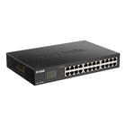 D-Link - Commutateur Gigabit 24 ports à gestion intelligente-Prise en charge des VLAN 802,1Q pour un trafic sécurisé ou une segmentation réseau