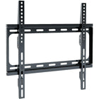 CorLiving - Support mural fixe à profil bas pour téléviseurs de 26 po à 65 po, jusqu'à 40 kg, noir-Convient à la plupart des téléviseurs à écran plat et incurvé de 26 po à 65 po