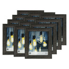 Kiera Grace – Cadre photo Loft, 8 x 10 po, noir bois flottant, 12/ensemble (PH44089-1MC)-Fini noir bois flottant